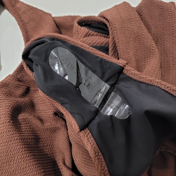 Berlook Black One Shoulder Cut Out One-Piece Swimsuit - Picture 7 of 7